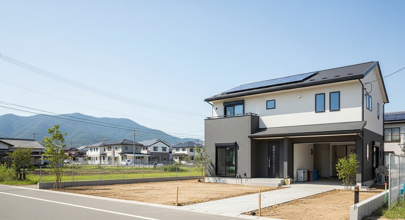敷地の日照確認を表すイメージ画像