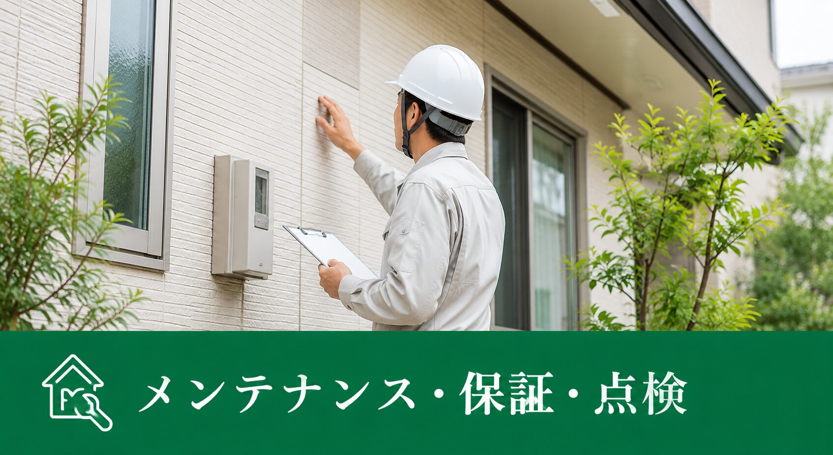 メンテナンス・保証・点検