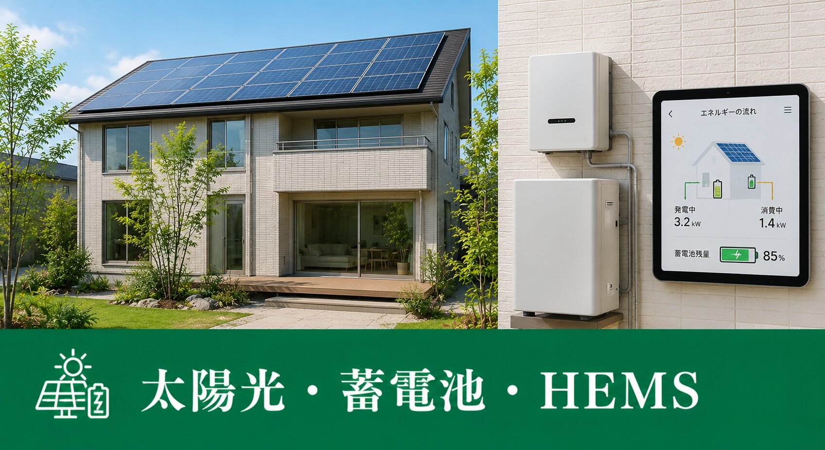 太陽光・蓄電池・HEMS