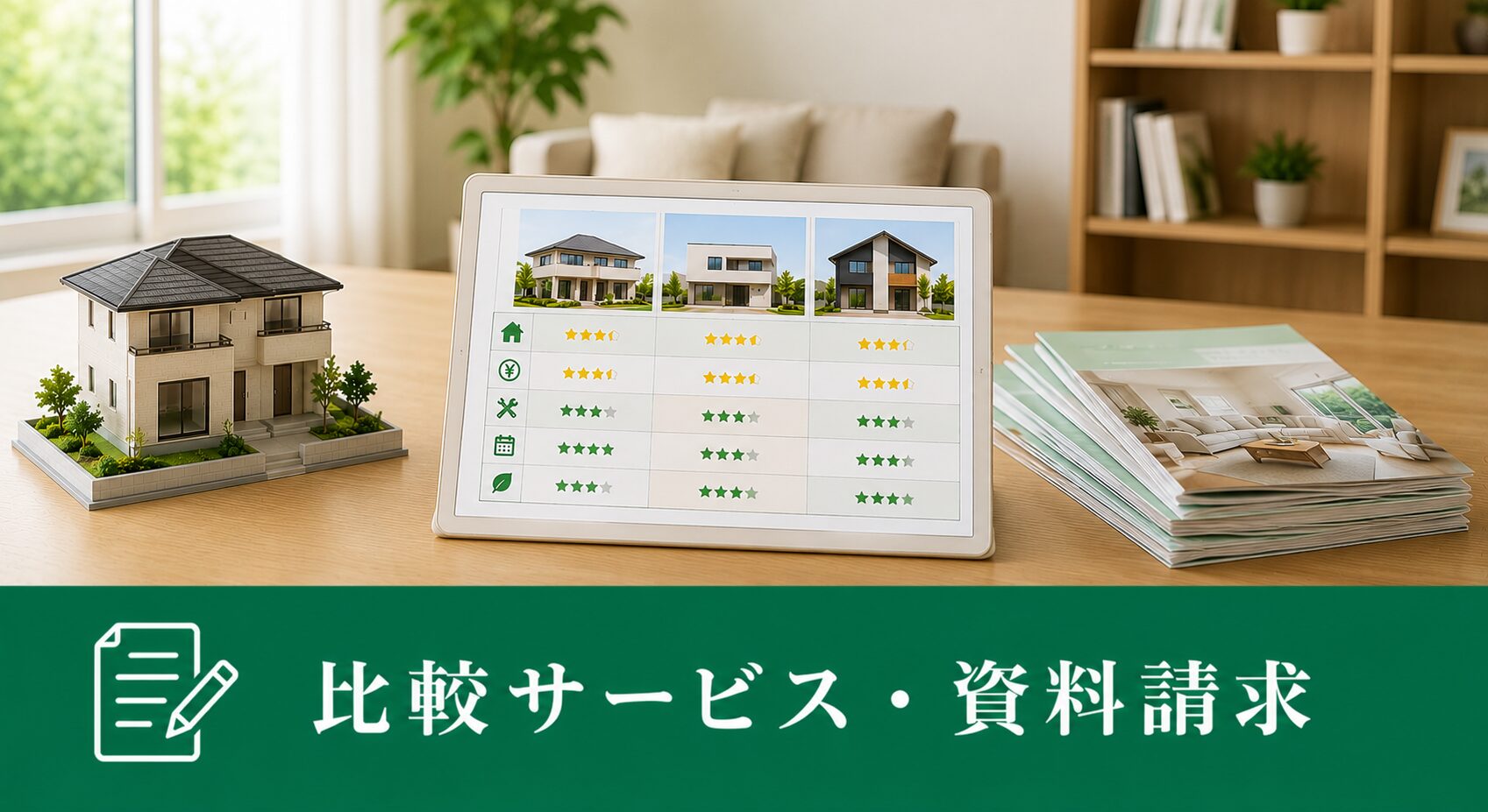 比較サービス・資料請求