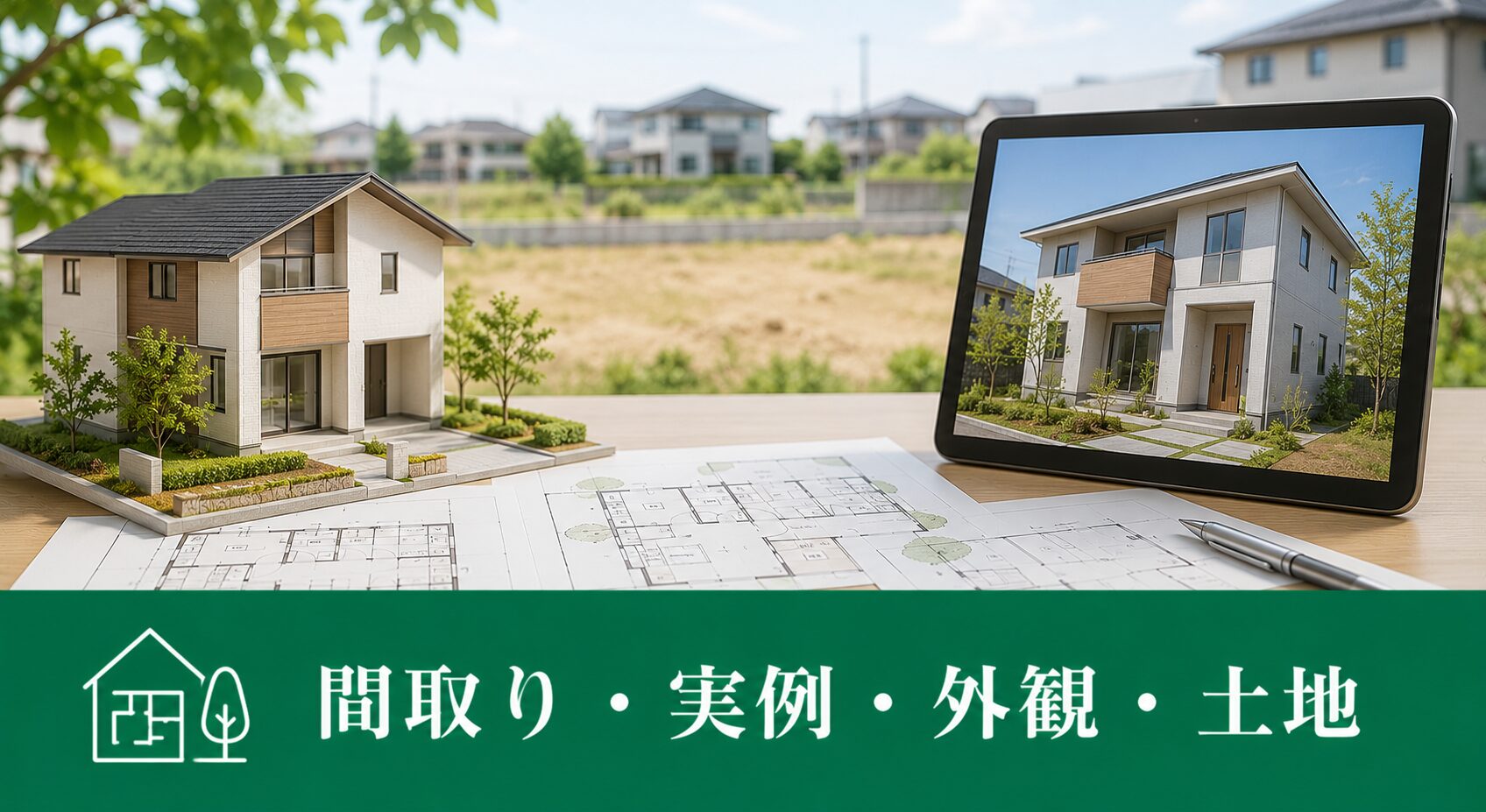 間取り・実例・外観・土地