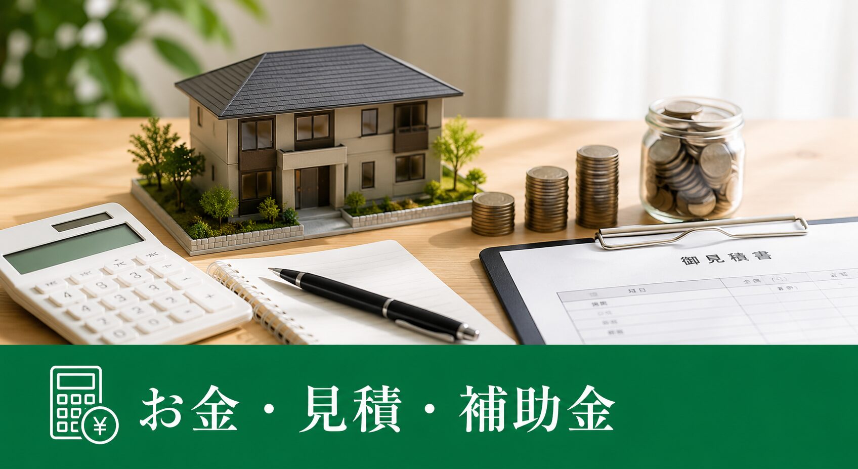 お金・見積・補助金